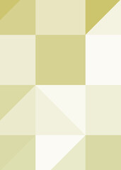 Fototapeta premium Abstract color Low-Polygones Generative Art background illustration