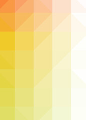 Fototapeta premium Abstract color Low-Polygones Generative Art background illustration