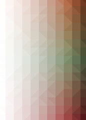 Abstract color Low-Polygones Generative Art background illustration