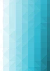 Abstract color Low-Polygones Generative Art background illustration