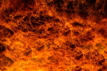 Abstract Fire flames, Blaze fire flame texture for banner background, Conceptual image of burning...