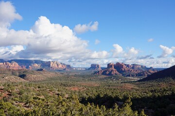 Fototapeta na wymiar Mountains near Sedona Arizona USA
