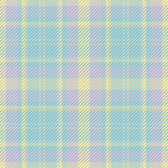 Seamless pattern of scottish tartan plaid. Repeatable background with check fabric texture. Vector backdrop striped textile print.