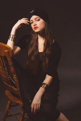 Beauty fashion oriental style girl