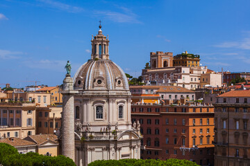 Fototapeta na wymiar Rome Italy cityscape
