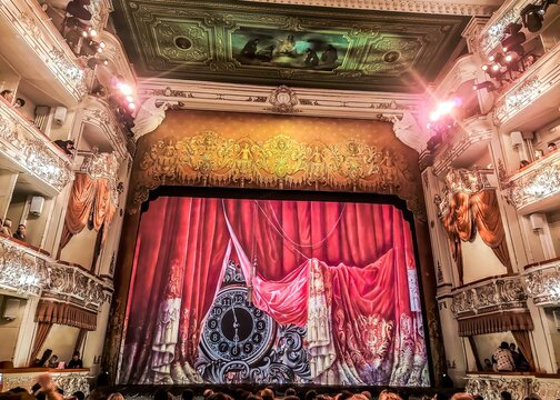 The Mikhailovsky Theatre In  Saint Petersburg, Russia