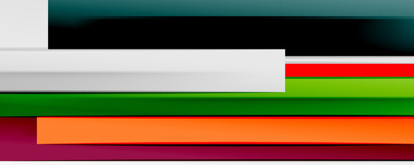 Color abstract lines trendy geometric background for business or technology presentation, internet poster or web brochure cover, wallpaper