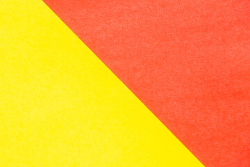 Abstract red and yellow color paper textured background with copy space for design and decoration