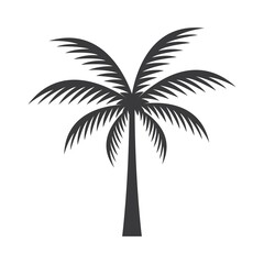 Fototapeta na wymiar Palm tree logo images illustration