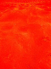 Close up of beach sand texture background abstract colorful