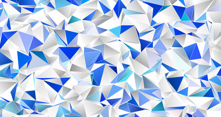 Naklejka na ściany i meble 3d Triangles, abstract background. Design wallpaper.