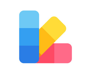 palette color coloring single isolated icon with flat style