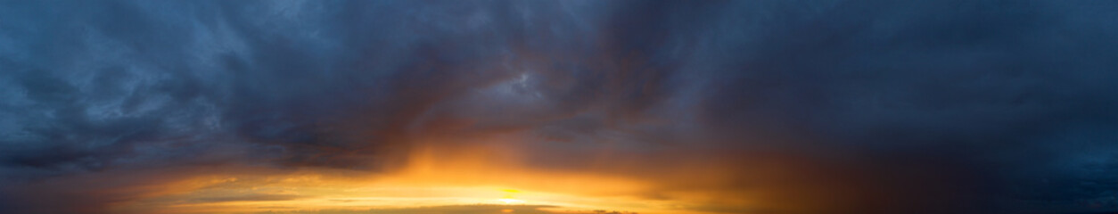  Beautiful cloud in the sunrise sky background. Sky banners background. Natural background of the colorful panorama sky.