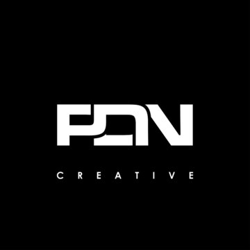 PDN Letter Initial Logo Design Template Vector Illustration