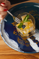 Sweets for tea or coffee. Sweet desserts. Cookies, cakes, bagels and other sweet things