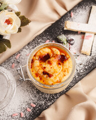 Sweets for tea or coffee. Sweet desserts. Cookies, cakes, bagels and other sweet things