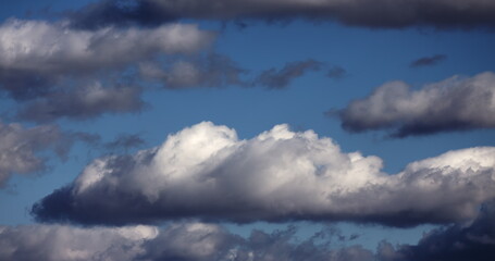 4k time lapse beautiful blue sky with clouds background.Sky clouds.Sky with clouds weather nature cloud blue.Blue sky with clouds