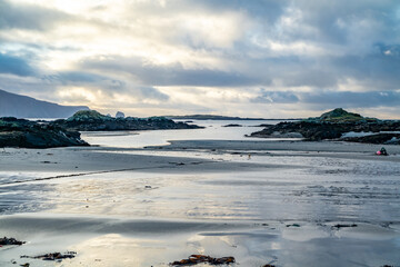 The coastline at Rossbeg in County Donegal during winter - Ireland