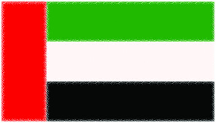 United Arab Emirates Flag Flag Wallpapers with Sandstone Texturizer Effect