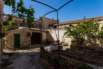 sarraco village,majorca,spain