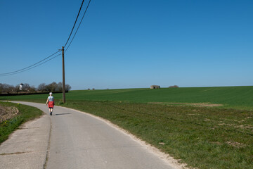 Asselkouter route - Munte - Flanders - Belgium