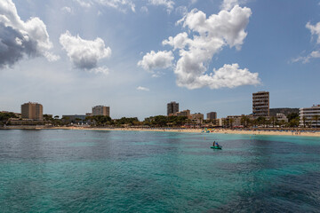 Naklejka premium Magaluf, Mallorca, Spain