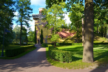 Alexander Park in Summer, Pushkin (Tsarskoye Selo), Saint Petersburg, Russia