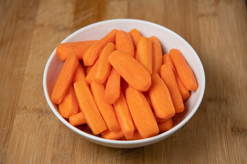 Preparing fresh carrots, High quality photo