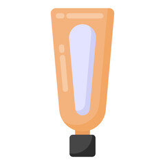 
Modern style icon of face base

