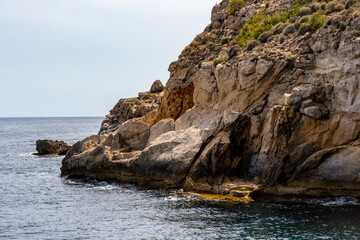 Fototapeta na wymiar cliff in majorca