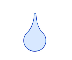 Simple water drop design