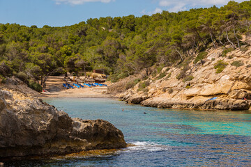 Cala Mago, the magic beach in Palma de Mallorca, spain