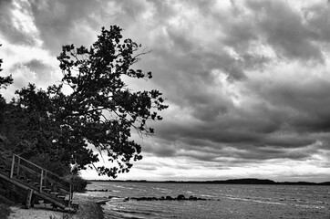 Ostseek&uuml;ste vor dem Gewitter