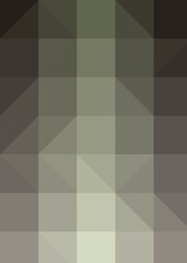 Abstract color Low-Polygones Generative Art background illustration