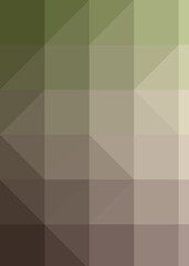 Obraz premium Abstract color Low-Polygones Generative Art background illustration