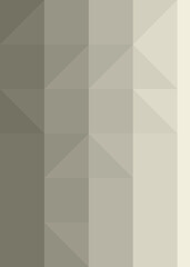 Abstract color Low-Polygones Generative Art background illustration