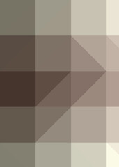 Abstract color Low-Polygones Generative Art background illustration