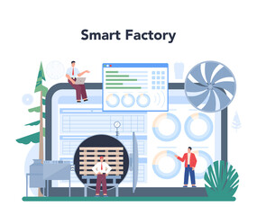 Wood industry online service or platform. Wood drying