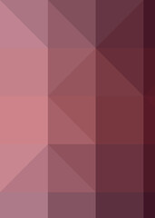 Abstract color Low-Polygones Generative Art background illustration