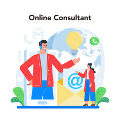 Online consultant service. Research and recommendation. Sales strategy
