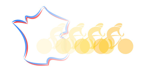 TdF France Cycliste Jaune