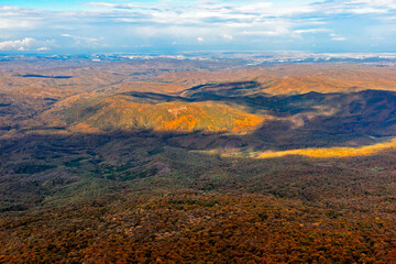 Fototapeta premium mountains and forests of crimea on an autumn day