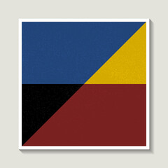 Trendy abstract creative minimalist artistic grunge geometric composition for wall decoration, cover, brochure and wallpaper Modern design vector background in eps 10.