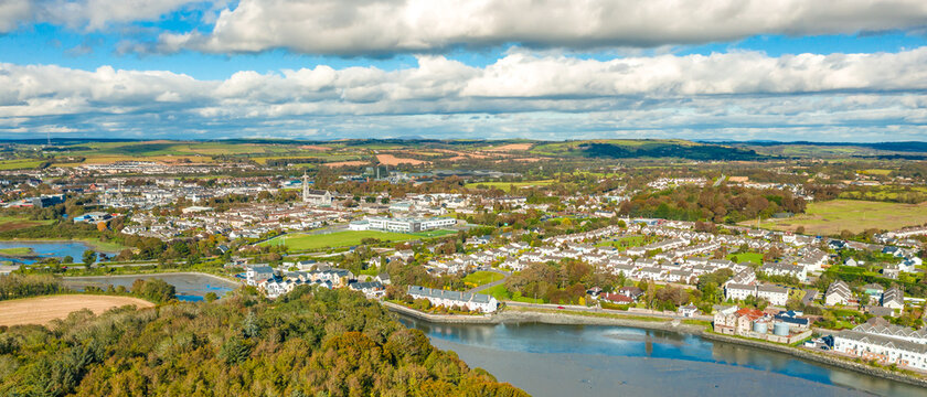 Midleton Cork Ireland aerial amazing scenery view Irish landmark traditional town 
