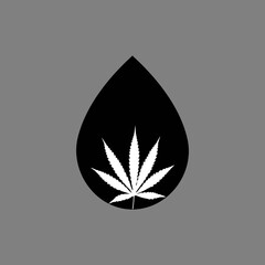 black and white leaf