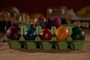 colourful easter eggs, uskrsnje pisanice Uskršnje pisanice  Uskršnja jaja  © Alejandro