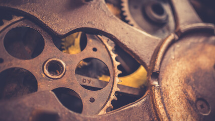 Clock Mechanism Face 