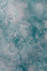 abstract aqua background. Watercolor hand painted backdrop. Deep blue sea.