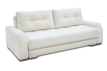 Soft furniture on a white background in isolation