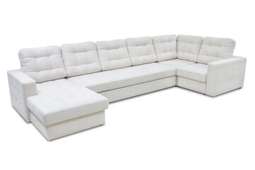 Soft furniture on a white background in isolation